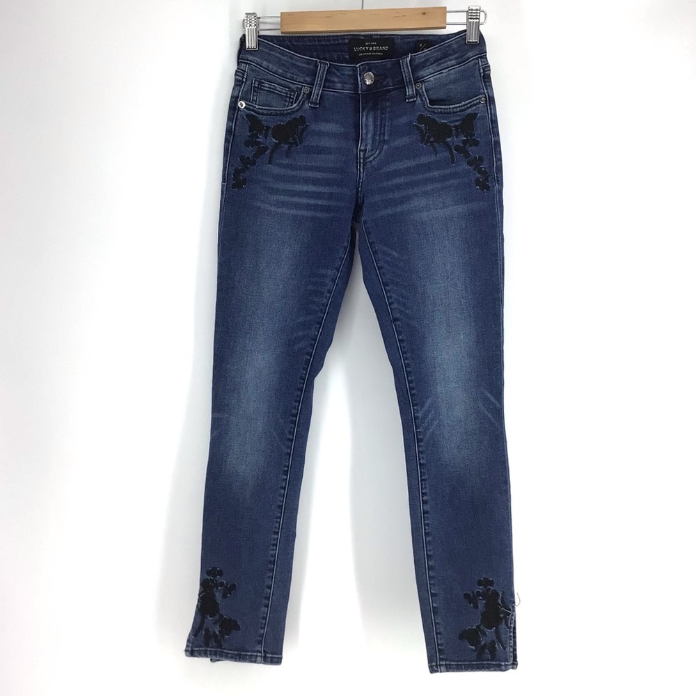 Lucky Brand Black Low Rise Lolita Skinny Jeans